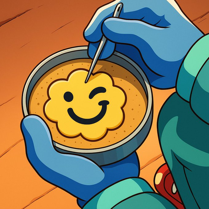 Minting the Giggle Stock smile